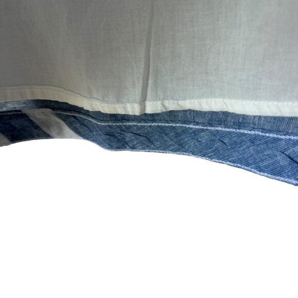 Beachlunchlounge Jaylene sleeveless Shift Dress Coastal Casual Summer Nautical - Picture 7 of 11